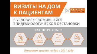 Организация и проведение визитов на дому в рамках клинических исследований