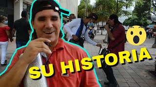 ARTISTA CALLEJERO INVIDENTE cantando en Neiva Huila/ LA HISTORIA de  Fredy Ordoñez 😱