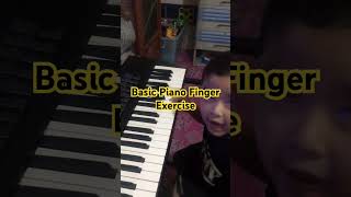 Basic Piano Finger Exercise #piano #finger #fingerexercise