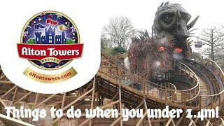 Alton Towers - Things to do when you're under 1.4m tall