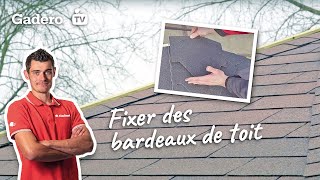 Fixer des bardeaux de toit - Gadero France