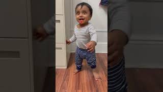 11 month old boy try to walk very fast #Shorts