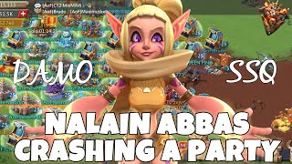 NALAIN ABBAS CRASHING THE PARTY OF THOSE BORN TO WIN! - DAMO’S VS SSQ! - Lords Mobile