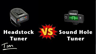 D'Addario Micro Headstock Tuner vs D'Addario Micro Sound Hole Tuner