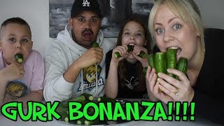 Vem kan äta flest gurkor? *50 gurkor på 20 min* | CHALLENGE