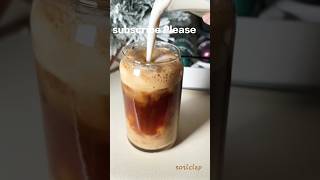 ASMR #cold coffee #shorts #coffee time #tasty