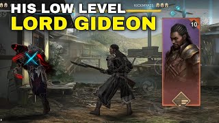 his low level Gideon, my lynx😢 |shadow fight 4 lord gideon| lord gideon shadow fight 4| shadow fight