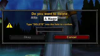 How to delete a Mage