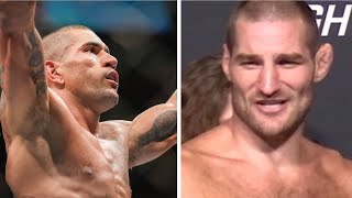 Alex Pereira PRAISES Sean Strickland for Help in Training for UFC 307XXX