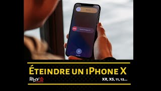 Éteindre un iPhone X (Xr, Xs, XsMax, 11, 11 pro, 11 pro Max, 12, 12 mini, etc...)