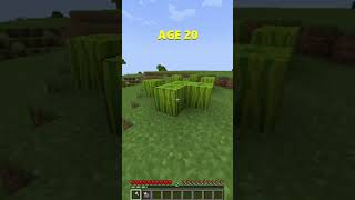 Minecraft How To Escape Traps At Different Ages🤔(INSANE)😍 #minecraft #shorts