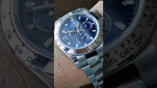 Rolex Daytona 40 mm Blue Dial White Gold