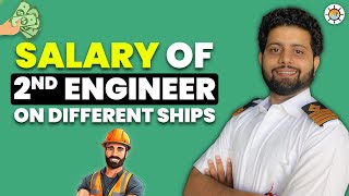 How much does a 2nd Engineer earn on different types of ship? | MEO CLASS 2