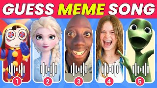 GUESS MEME & WHO'S SINGING🎵🔥🎤Lay Lay, King Ferran, Salish Matter, TengeTenge, MrBeast, Elsa, Panda