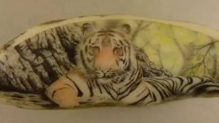 Scrimshaw Demonstration by Adams - Tiger 2