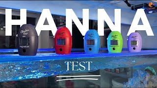 Hanna Test - Giới thiệu | Hanna Test in Saltwater Aquarium Tank