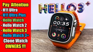 Владельцам HELLO WATCH следует это знать — клон APPLE Watch Ultra