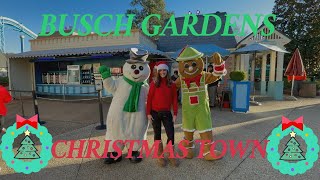 BUSCH GARDENS WILLIAMSBURG CHRISTMAS TOWN 2022