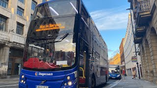 Stagecoach Newcastle On Loan MCV Volvo B9 80046 On The 1 To Newcastle