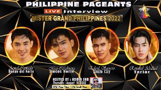 Mister Grand Philippines 2022 - 8th Batch Exclusive Live Interview with Admin Sam