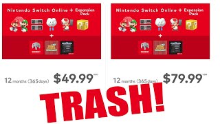 Nintendo Switch Online Expansion Pak Pricing Is TRASH | Mizzah Tee