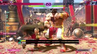 Street Fighter 6: Training day! Destroyed by Level 7 Zangief