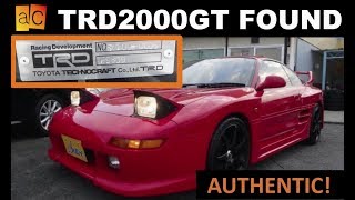 TRD2000GT Surfaces in Japan