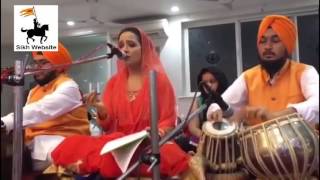 Maharashtra CM 's Wife Kirtan at Gurdwara Sahib satnam waheguru