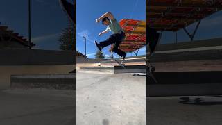 Nollie inward heel crook attempt. Should I for back for it? #skate #skatetips #skatetricks