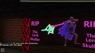 The Lord Skuller's funereal event