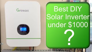 Growatt SPF3000TL 3000 watt 48v Solar Inverter Review