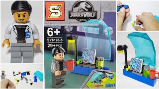 JW: FALLEN KINGDOM - Dr. Henry Wu • Sheng Yuan JURASSIC WORLD SY6196 - Unofficial LEGO Speed Build