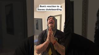 Showing Bam Margera Steveo’s Reply to the Diss Track 😳 #shorts