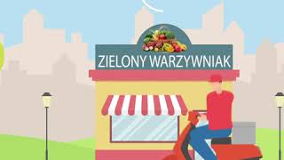 Рекламный ролик для доставки овощей Zelony Warzywniak