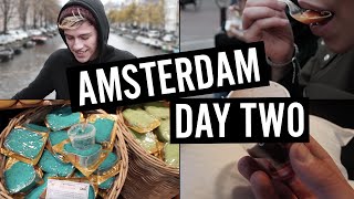 AMSTERDAM VLOG DAY TWO | BIKES AND CHEESE - Jake Clemmence