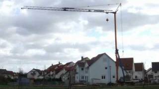 RFI caused simultaneously by a construction crane and a train