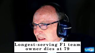 BREAKING NEWS! Longest-serving F1 team owner dies at 79