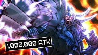 I summoned three Obelisk the Tormentor with 8000ATK. #yugioh  #tiktok #gameplay #shorts