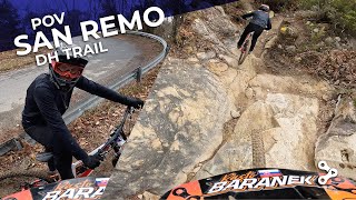 POV komentovaná jazda downhill San Remo 2022 | BIKE MISSION