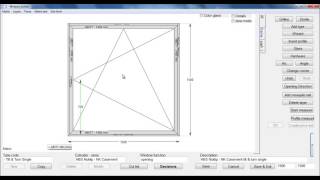 HBS Quick Quote Tutorial - Tilt&Turn Window creation