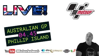 MOTOGP LIVE PHILLIP ISLAND MISTERHELMET!