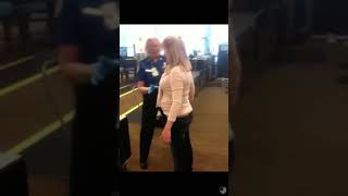 Unintentional ASMR airport security pat down