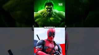 Hulk vs. Deadpool 🤯🔥 Who would win in a fight? #Marvel #hulk #deadpool #mcu #viral