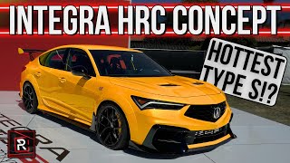 The 2025 Acura Integra Type S HRC Prototype Is A More Track Ready Type S