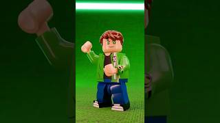 PERSONAGENS DE BEN 10 FORÇA ALIENÍGENA VERSÃO LEGO #shorts