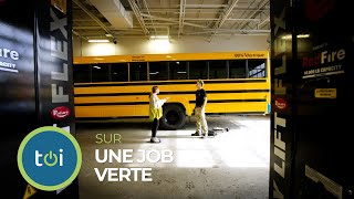 Raphaëlle visite Lion électrique! / Branche-toi sur une job verte - Épisode 03