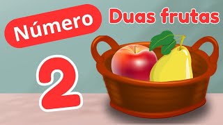 Número 2| NÚMEROS para CRIANÇAS - Aprendendo os NÚMEROS