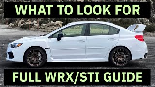 Subaru WRX & STI Buying Guide