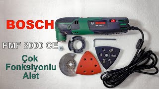 BOSCH PMF 2000 CE - RASPALAMA ALETİ - İLK TÜRKÇE İNCELEME