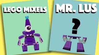 LEGO Mixels  - Mr  Lus (Fanmade) - Stop Motion Build (How to Build)